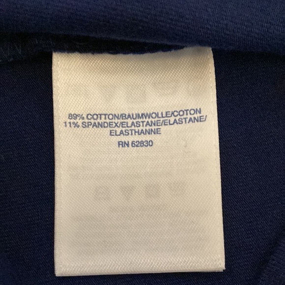 Lands’ End Mid-rise Starfish Leggings Navy XS/P (2-4) - Picture 9 of 16